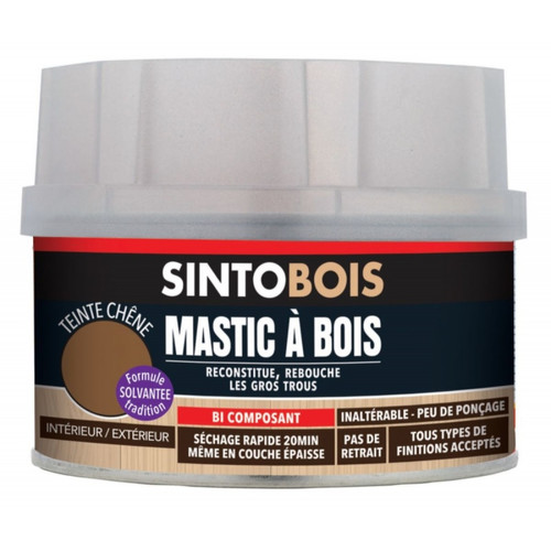 Mastic, silicone, joint Sinto Mastic à bois Sinto