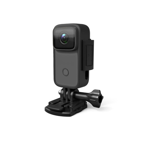 Caméra de surveillance connectée Sjcam Caméra sport SJCAM C200 4K WIFI mini Tissu IPS de 1,28 pouce Noir