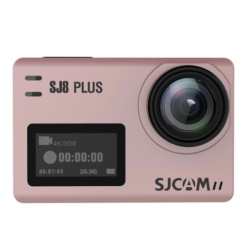 Sjcam - Caméra sport SJCAM SJ8 Plus 4K 30fps Wifi Double écran de 2,33 pouces avec grand angle de 170 degrés Rose - Caméra de surveillance Caméra de surveillance connectée