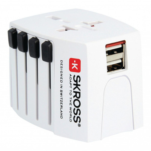 Skross - Adaptateur de voyage Prise adaptateur universelle pour la Suisse Skross  - Skross