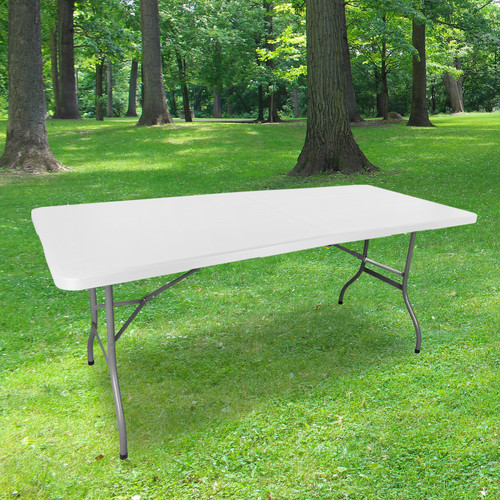 Skylantern - Table Pliante Exterieur 180 cm Rectangulaire Blanc Skylantern  - Skylantern