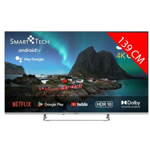 Smart Tech - TV QLED 4K 139 cm 55QA20V3 - Black Friday TV, Home Cinéma