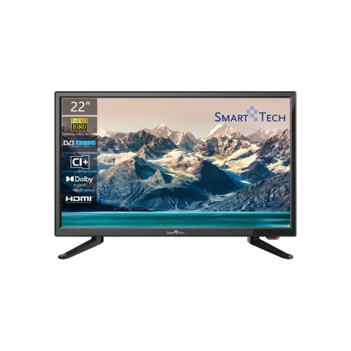 Smart Tech - Smart Tech tv Led Full HD 22" (56 cm) 22FN919D, HDMI, USB, 1920*1080 - TV, Télévisions Full hd