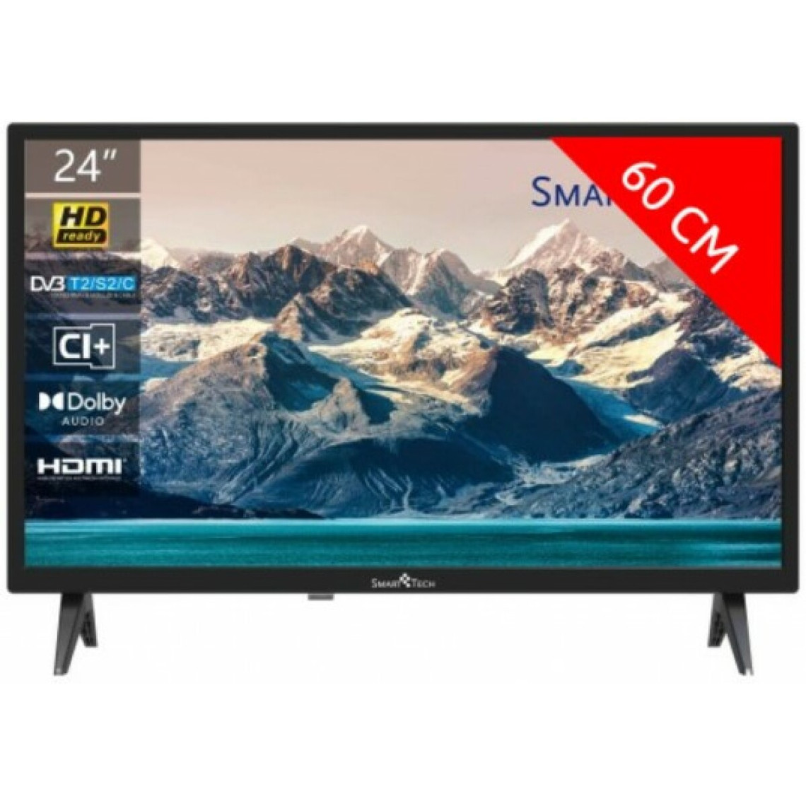 TV 32'' et moins Smart Tech TV LCD 60 cm 24HN10T2