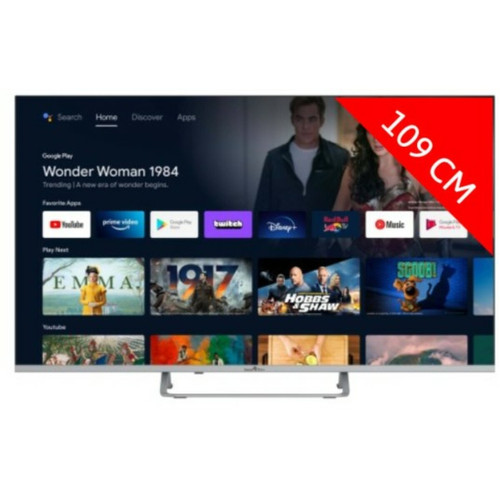 Smart Tech - TV QLED 4K 109 cm 43QA20V3 - TV 40'' à 43'' 4k uhd