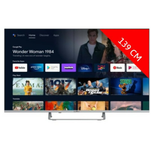 Smart Tech - TV QLED 4K 126 cm 50QA20V3 - TV, Télévisions 50 (127cm)