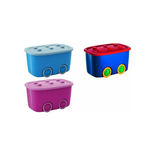 Smartbox - smartboxpro Boîte de rangement 'Funny Box L', 46 litres () Smartbox  - Meuble rangement jouet Maison