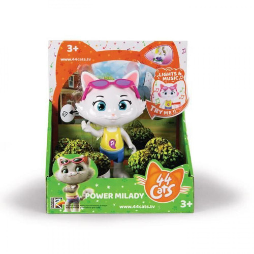 Films et séries Smoby Figurine Music Power Milady 44CATS - SMOBY