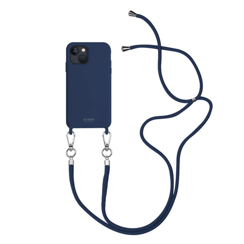 So Seven - So Seven Coque pour iPhone 13 SMOOTHIE CORD Bleu So Seven - Marchand Destock access