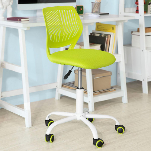 Sobuy - SoBuy® FST64-GR Chaise de Bureau Ergonomique Fauteuil Pivotant Chaise pour Ordinateur Hauteur Réglable -Vert - Chaise de bureau Chaises
