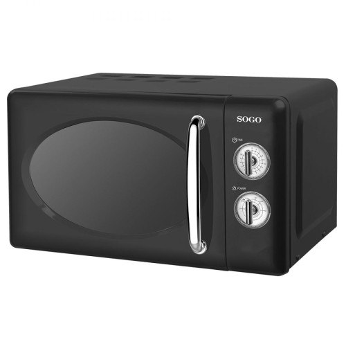 Sogo - Micro-ondes sans grill - 20L - 700W - SOGO HOR-SS-890 - Noir Sogo  - Four micro-onde noir Four micro-ondes