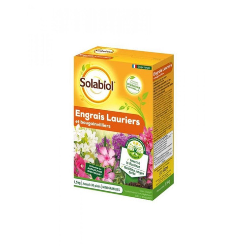 Solabiol - SOLABIOL SOLAURY15 Engrais Lauriers Et Bougainvilliers - 1,5 Kg Solabiol   - Solabiol