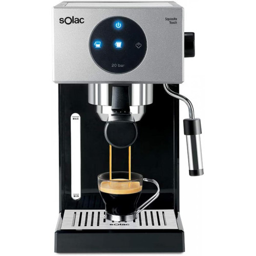 Solac - machine à expresso 1,7L Semi-automatique 1050W gris noir - Machine à café automatique