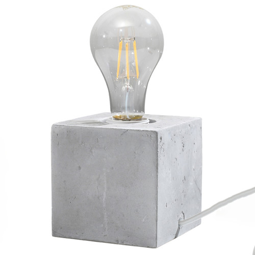 Sollux Lighting - Lampe de table ARIZ béton Sollux Lighting  - Luminaires