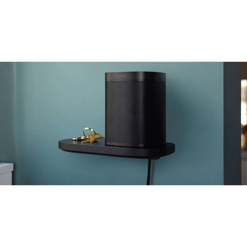 Accessoires enceintes Sonos Shelf Noir - Support Mural pour Enceinte Sonos One, One SL et Play:1