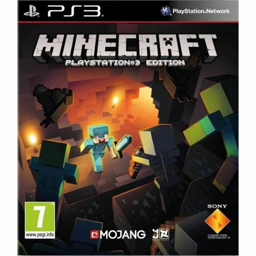 Sony - JEU MINECRAFT PS3 NEUF SOUS BLISTER Sony  - Minecraft Jeux et Consoles