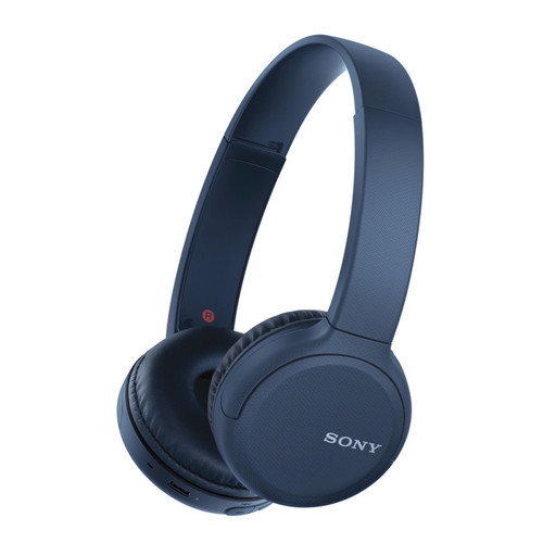 Casque Sony Sony Casque Arceau Bluetooth 5.0 et Diaphragmes Dynamiques de 30 mm Bleu