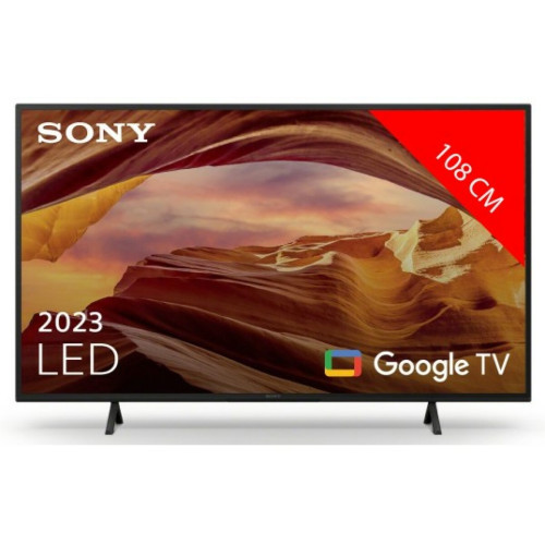 Sony -TV LED 4K 108 cm KD-43X75WL Sony  - TV 40'' à 43''