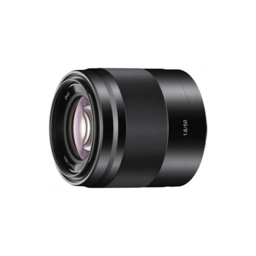 Objectif Photo Sony Objectif hybride Sony E 50mm f 1.8 OSS Noir