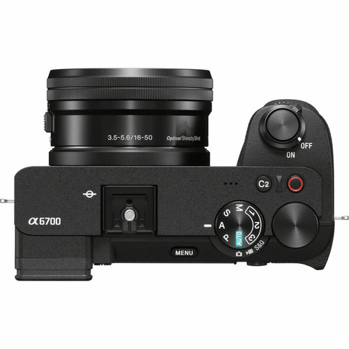 Appareil compact Appareil photo hybride Sony Alpha 6700 E PZ 16 50 mm f3,5 5,6 Noir