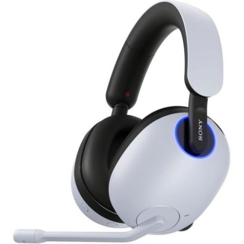 Casque Sony INZONE H9 Casque Gaming Sans Fil à Réduction de Bruit Supra Auriculaire Étui de Protection Blanc