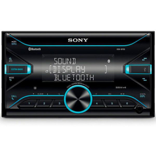 Sony - Sony Dsx-b710d Receptor Multimedia Din Doble Bluetooth 4x55w Para El Coche Con Control Por Voz Extrabass Usb Aux Sony  - Drone connecté Sony
