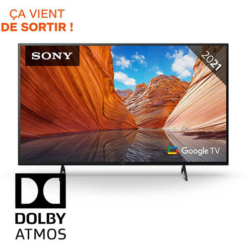 Sony - SONY KE75XH8096 - TV LED UHD 4K - 75 (189cm) - Dolby Vision - son Dolby Atmos - Android TV - 4 x HDMI - 2 x USB - TV 66'' et plus