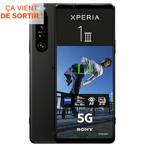 Sony - Smartphone Xperia 1 III Noir 5G Sony  - Bonnes affaires Sony Xperia
