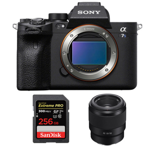 Sony - Sony Alpha A7S III Boîtier + FE 50 mm f1.4 GM + SanDisk 256 Go Sony  - Photo & Vidéo Numérique