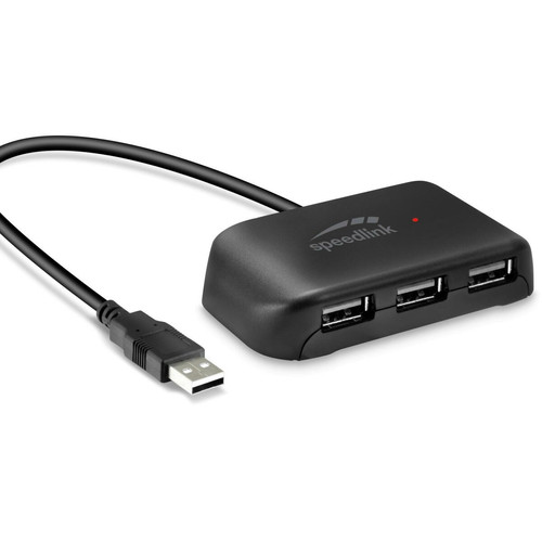 Speedlink - Hub Speedlink Snappy EVO USB 2.0 / 4 Ports - Actif Speedlink  - Jeux et Consoles
