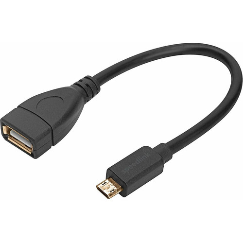 Speedlink - Câble Speedlink micro USB vers USB OTG DATA - 0.15m Speedlink  - PS2