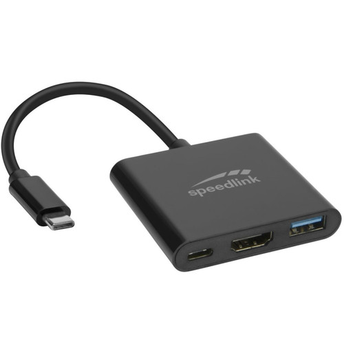 Speedlink - 3 en 1 Adaptateur USB-C vers HDMI, USB 3.0, USB C - Accessoires PS4 PS4