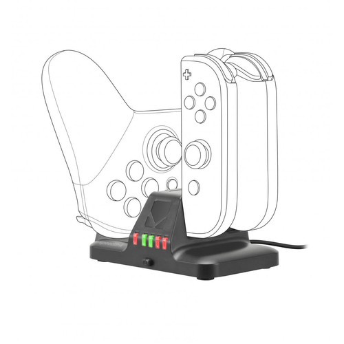 Speedlink - Station de charge Speedlink QUAD Multi-Charger pour Nintendo Switch - PS2