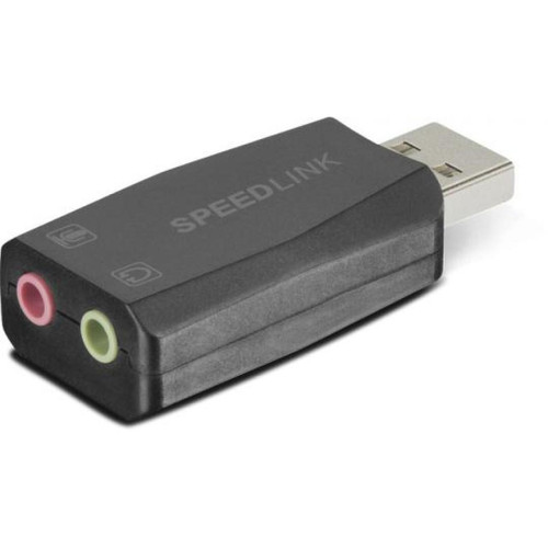 Speedlink - VIGO Carte son USB noire - Speedlink