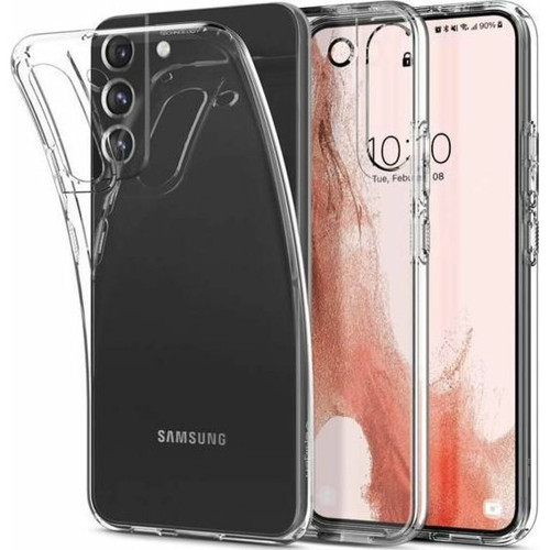 Spigen Sgp - Spigen Liquid Crystal Coque Compatible avec Samsung Galaxy S22 5G - Transparent Spigen Sgp  - Accessoire Smartphone