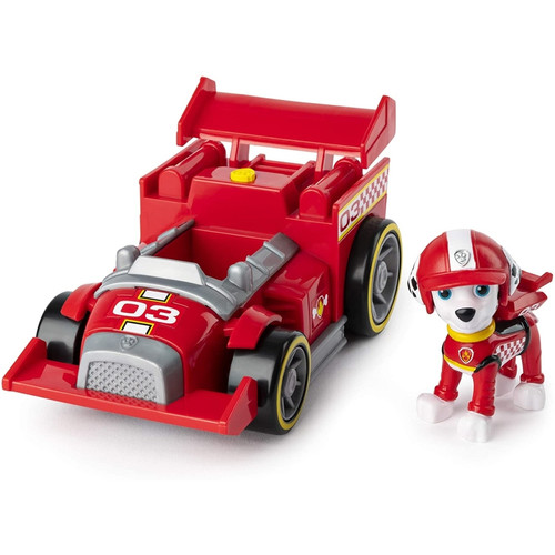 Spin Master - Paw Patrol Race &Go Deluxe Véhicule Marshall Spin Master  - ASD