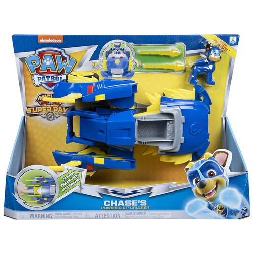 Spin Master - Spin Master 6053687/20116543 - Paw Patrol Véhicule Transformable Super Charged Mighty Pups Chase Spin Master  - Jeux & Jouets Spin Master