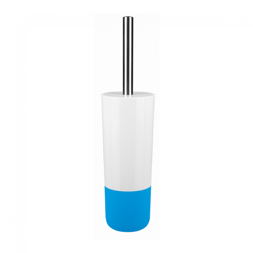 Spirella - Spirella Brosse Wc avec support PS & Silicone MOJI Bleu Spirella  - Brosse wc silicone