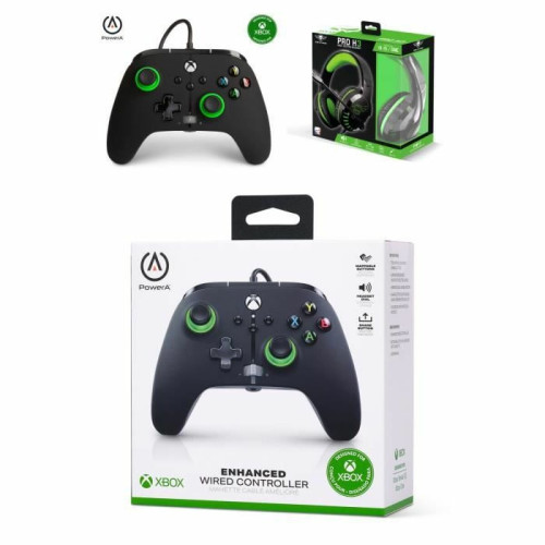Spirit Of Gamer - Pack Manette XBOX ONE-S-X-PC ARC LIGHTNING EDITION Officielle + Casque Gamer PRO H3 SPIRIT OF GAMER XBOX ONE/S/X/PC Spirit Of Gamer  - Accessoires Xbox One Xbox One