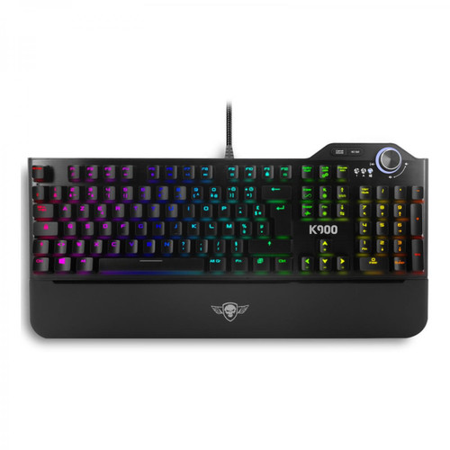 Spirit Of Gamer Clavier Gamer Xpert K900 LED Switch Opto Mécanique Anti Ghosting Intégral