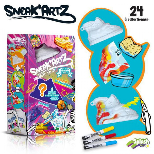 Splash Toys - SNEAK'ARTZ DELUXE Splash Toys  - Jeux artistiques Splash Toys