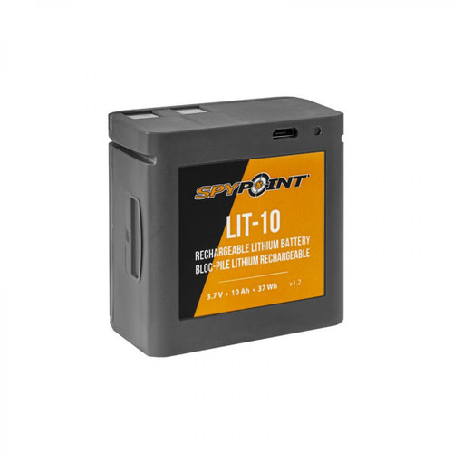 Spypoint - SPYPOINT Batterie rechargeable LIT-10 POUR MICRO-LINK ET CELL-LINK - SP690912 Spypoint - Bonnes affaires Batterie Photo & Video