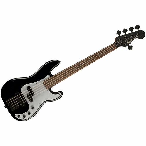 Basses Squier by FENDER Contemporary Active Precision Bass PH V Black Squier by FENDER