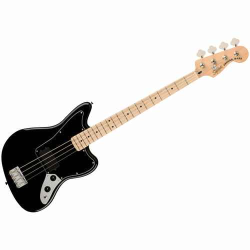 Basses Squier by FENDER Affinity Jaguar Bass H MN Black Squier by FENDER