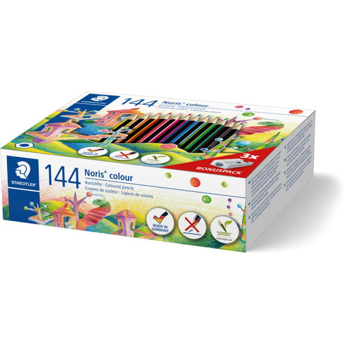 Staedtler - STAEDTLER Crayon de couleur Noris Colour,boîte carton de 144 () Staedtler  - Bricolage et jardinage