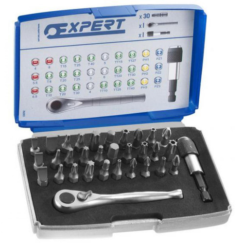 Stanley - Expert by Facom - Coffret d'embouts 1/4" - 32 pièces - E131702 Stanley - Stanley