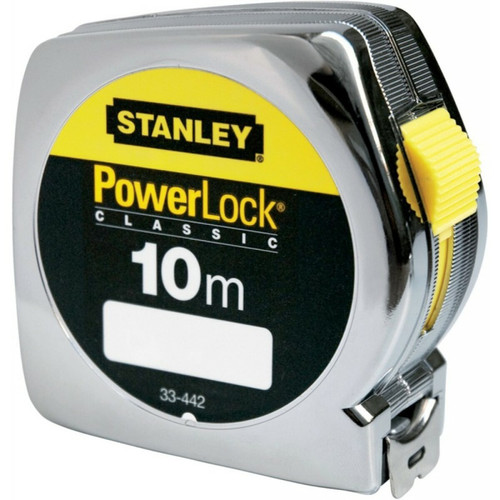 Stanley - MESURE 10M X 25MM POWERLOCK CLASSIC ABS Stanley  - Mètres Stanley