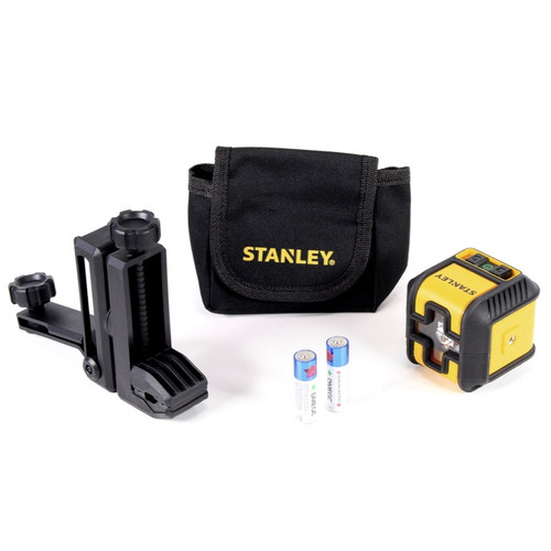 Stanley - Stanley 1-77-123 CLLI Niveau Laser Croix Automatique Canne 2.7m  Sacoche Cible - Niveaux lasers - Rue du Commerce