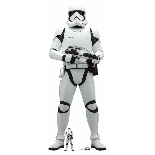 Star Cutouts -Figurine en carton  Star Wars First Order Stormtrooper (The Rise of Skywalker)  182  cm Star Cutouts  - Statues Blanc
