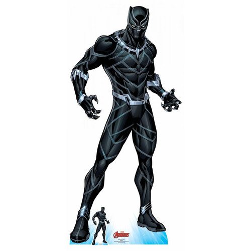 Star Cutouts - Figurine en carton taille réelle Black Panther Wakanda Comics Disney H 184 CM Star Cutouts  - Statues